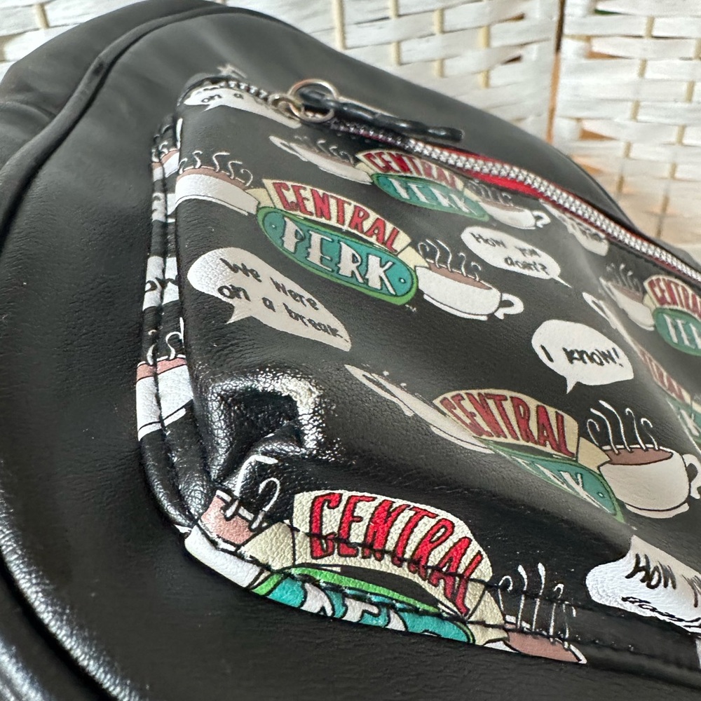 Friends Central Perk Mini Backpack by Primark there is some wear on the corners - Picture 13 of 14